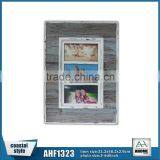4X6" Triple Wooden Photo Frame Antique Color