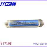 36Pin 2.16mm Pitch Solder Cup Contacts Header Socket Female Type Receptacle Connector With Spring Latches thumbnail-1