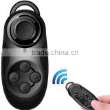 Hot Sales mini Bluetooth Wireless Gamepad Selfie Remote Control Game Console for Android IOS PC