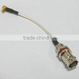 RF Connector, BNC Female to MCX Male R/a With RG316 Cable, Cable Assembly, Pigtail, Jumper Cable thumbnail-1