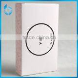 Hangzhou Enterprise Custom White Paper Packaging Box for Cosmetic