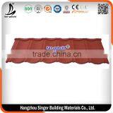 1340mm*420mm Stone Coated Roofing Tile , Kenya Stone Coated Metal Roofing Tile thumbnail-2