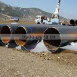 26" insulation pipe & anti-corrosion 3PE ERW coated api5l lsaw steel pipes/tubes x42 x52 x60 x70 for water oil and gas