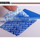 Red Partial Transfer Security VOID Label Material Safety Tag thumbnail-2