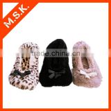 Soft and comfort leopard dance shoe for women