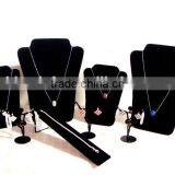 Black Velvet Combo Set Necklace Easel, Ring, Earring Jewelry Display Quality Choice thumbnail-2