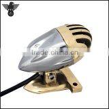 Retro Motorcycle Tail Light Solid Brass Grilled Brake Lamp thumbnail-3