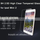 9H 0.3mm 2.5D Tempered Glass Screen Protector for ipad mini2