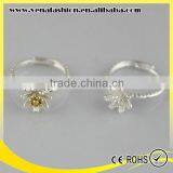 Flower Novelty Smart 925 New Design Rings Silver Jewelry thumbnail-3