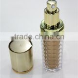 Taper-shaped Acrylic Cosmetic Lotion Pump Bottle, Plastic Bottle Cream Packaging,30ml/50ml/80ml/120ml