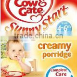 Cow&Gate cereal creamy porridge 6x125g