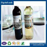 Clear Glass Hot Foil Standard Size Multifarious Shapes Customized Drink Sticker