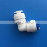 Plastic Slip Lock Fittings Elbow, Quick Connecting Fittings L-piece, 1/4", 6.0mm thumbnail-1