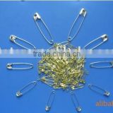 golden safety pin with high quality