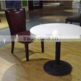 Marble Top KFC Used Table and Chairs for Sale, Solid Surface Bar Tables,artificial Marble Top Dining Table,Restaurant Table thumbnail-4