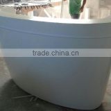 big size acrylic solid surface reception countertop,acrylic solid surface Hotel reception desk
