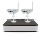 2016 VStarcam Excellent for Homes Offices NVR With 2pcs IP Camera Wireless Camera Security System