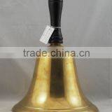 7" dia brass handle bell A8-012 brass church bell big brass bell(A199)