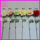 Cheap Wholesale Silk Artificial White Roses thumbnail-1