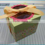 2014 Guangzhou Factory Fancy Custom Cake Boxes