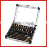 32pc Titanium Drill & Driver Bits Tool Set