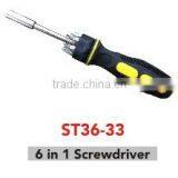 6 in 1 Screwdriver,multifunction Screwdriver,auto Repair Tool