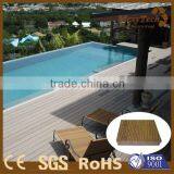 Environmental Swimming Pool Bare Foot Friendly Interlock Eco Composite Wood Flooring