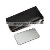 Boshiho New Design Lichee Genuine Leather Men's Wallet Long Wallet Clutch