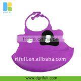 High Quanlity Large Silicone Baby Bib fo Sale thumbnail-1