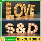 High Bright Wooden Decorative Love Signs