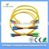 SC to SC Armored Singlemode Simplex Fiber Optical Patch Cord