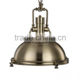 Manufacturer's Industrial Pendant Light Antique Iron Hanging Lamp Bronze Nautical Ceilig Light