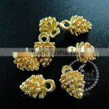 12mm Raw Brass Pine Nut DIY Pendant Charm Jewelry Supplies 1850244 thumbnail-2
