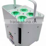 DJ Par QUAD 4 Mobile Spot DMX 4x10W LED Wireless Battery Powered Stage Wash Up-Light thumbnail-5