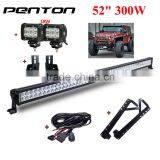 Penton 3Wx100pcs Led Light Bar Waterproof IP67 300W 4X4 52inch Led Light Bar for 2007-2015 Jeep Wrangler thumbnail-1