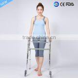 Elderly Walking Aid Support Height Adjustable Rollator Walker With Wheels in Frond thumbnail-2