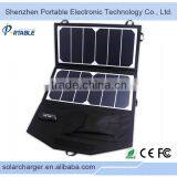 13W Foldable Sunpower Solar Cell Solar Phone Charger thumbnail-4