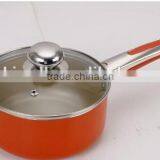 Aluminium Sauce Pan With Glass Lid thumbnail-1