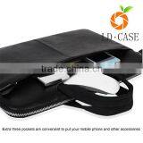 Genuine Leather Classical Design Tablet pc Handbag For Business thumbnail-6