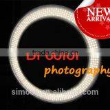 Bi color LED Ring Light Macro Photography with mirror Diva on Portrait Children photography