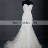 RSW878 Suzhou China Custom Made New Model Lace Mermaid Wedding Dress 2016 Bridal thumbnail-3