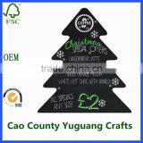 A Christmas Tree Shaped Chalkboard for Shops Restaurants and Markets thumbnail-2