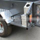 Fully Powder Coated Finish With Aluminum Dress up Camper Trailer thumbnail-5