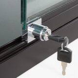 Glass Display Case That Is Wall Mounted, Illuminated, Has Locking Sliding Glass Doors, And Ships Fully Assembled thumbnail-2