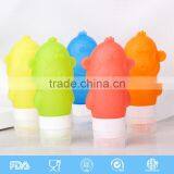 Best Promotion Gift Airtight Travel Containers Silicone Travel Bottle thumbnail-2