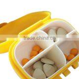 Smart 4 Compartments Plastic Pill Box thumbnail-4
