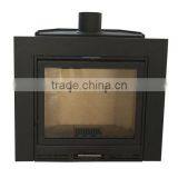 Classic Insert Wood Stove Hot Sale Wood Fired Burning Fireplace 14KW Heater thumbnail-1