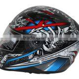 Bluetooth Double Visor Helmet/Moto Cross ECE Helmet /Full Face Bluetooth Helmet/Adults Motorcycle Helmet (TKH809) thumbnail-3