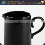 Hot Sale Ceramic Black Bathroom Water Jug Wholesale thumbnail-2