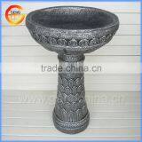 Antique Concrete Bird Bath for Sale thumbnail-2